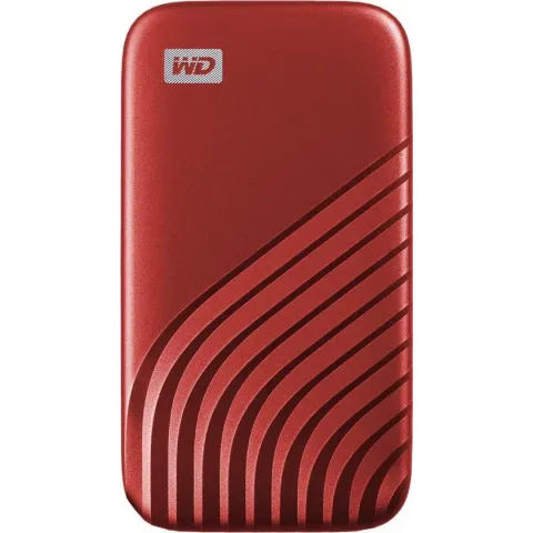 WD My Passport - Externe SSD - 2TB / Red