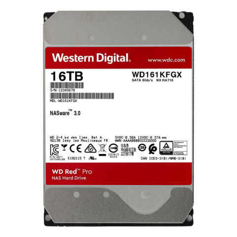 WD Red Pro WD WD161KFGX 16TB