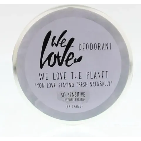 We Love The Planet creme deodorant - So Sensitive