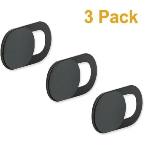 Webcam Cover Privacy Protector Ultradun - 3 stuks - Webcam Slider - Voor Laptop, Tablet en Telefoon