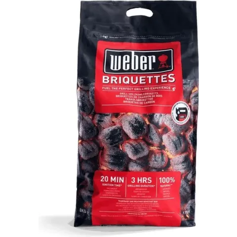 Weber 17591 Briketten voor barbecue / grill 8 kg