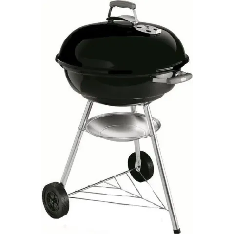 Weber Compact Kettle Houtskoolbarbecue - � 57 cm - Zwart