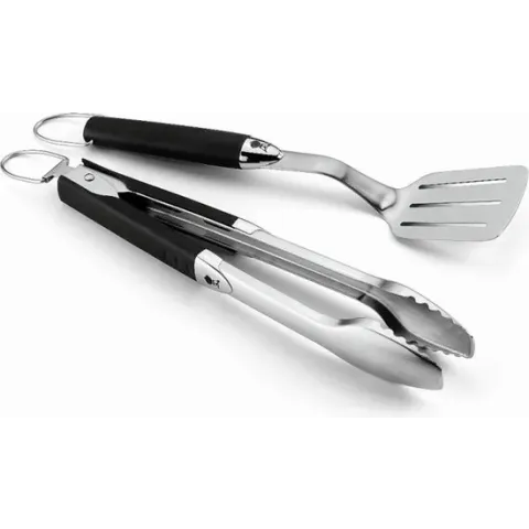Weber Gereedschapsset - 2-delig - RVS - Zwart