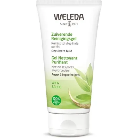 Weleda Naturally clear zuiverende reinigingsgel 100ml