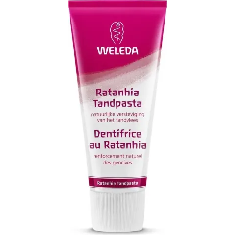 Weleda Ratanhia Tandpasta - 75 ml - Biologisch