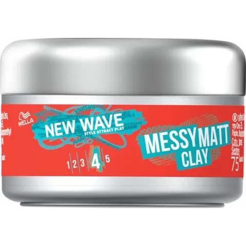 Wella New Wave Shockwaves Go Matt Clay