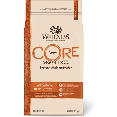 Wellness Core Grain Free Cat Original Kalkoen & Kip - Kattenvoer - 1.75 kg