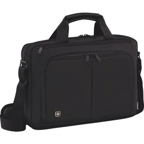 Wenger/SwissGear Source 14 notebooktas 35,6 cm (14'') Aktetas Zwart