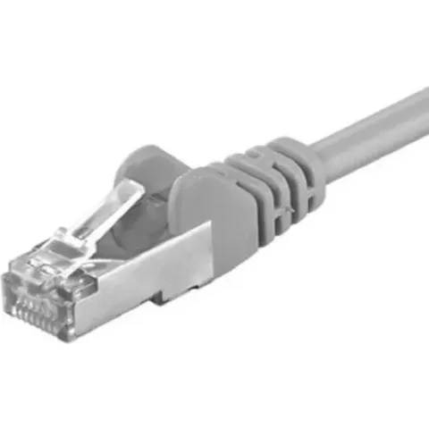 Wentronic 50128 - Netwerkkabel - RJ45 - 2 m - Grijs