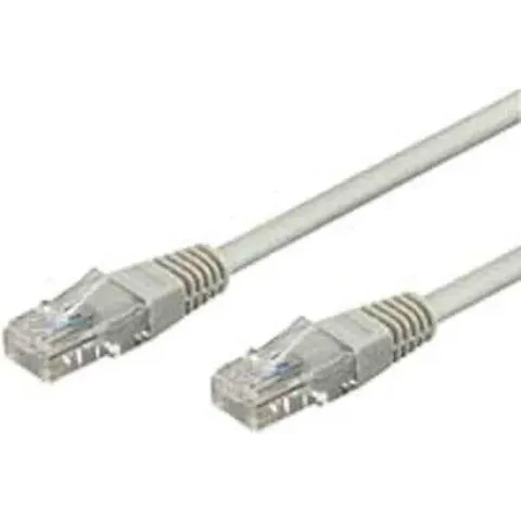 Wentronic 68337 - Cat 5 UTP-kabel - RJ45 - 0.5 m - Grijs