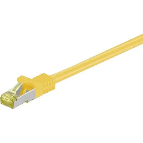 Wentronic 91584 - Cat 7 STP-kabel - RJ45 - 1 m - Geel