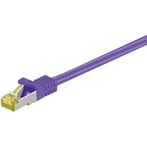 Wentronic 91618 - Cat 7 STP-kabel - RJ45 - 3 m - Paars