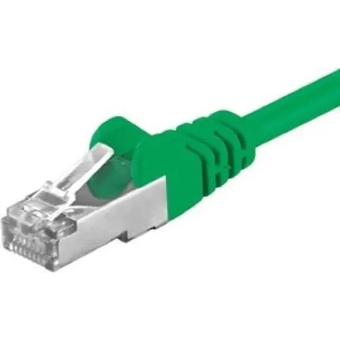 Wentronic CAT 5-500 FTP Green 5m