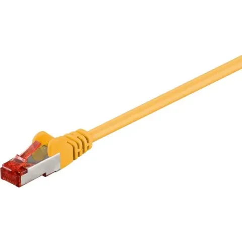 Wentronic CAT 6-5000 SSTP PIMF Yellow 50m
