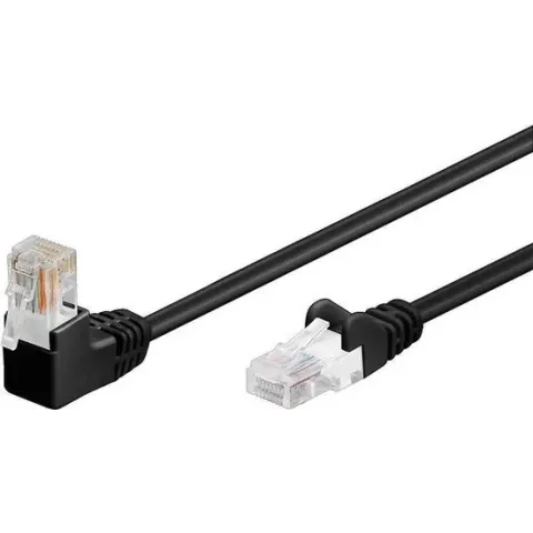 Wentronic CAT5E Netwerkkabel - RJ45 - zwart - 3 m