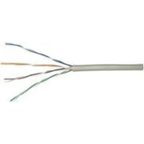Wentronic CAT5E Netwerkkabel - Zonder connector - Grijs - 100 m