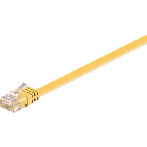 Wentronic CAT6 Netwerkkabel - RJ45 - Geel - 3 m
