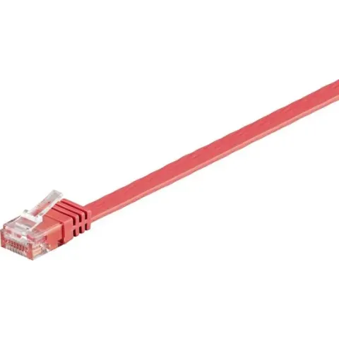 Wentronic CAT6 Netwerkkabel - RJ45 - Rood - 2 m