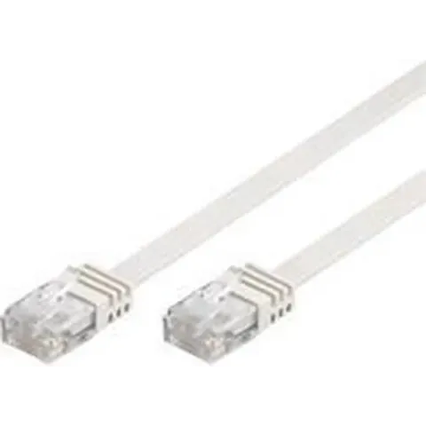 Wentronic CAT6 Netwerkkabel - RJ45 - Wit - 2 m