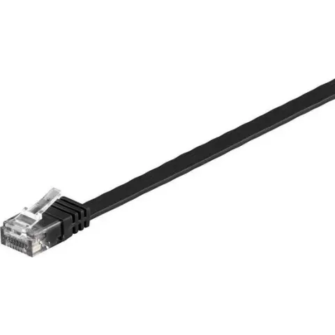 Wentronic CAT6 Netwerkkabel - RJ45 - Zwart - 10 m