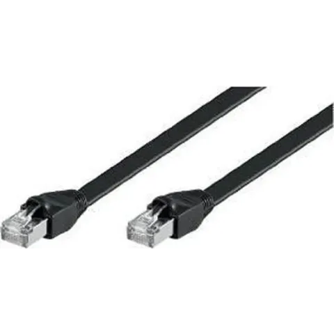 Wentronic CAT6 Netwerkkabel - RJ45 - Zwart - 15 m