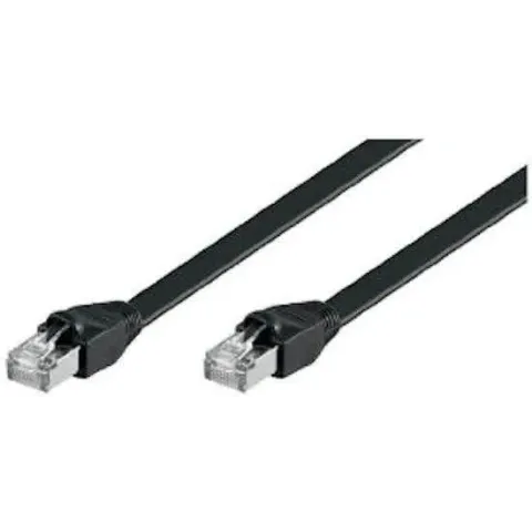 Wentronic CAT6 Netwerkkabel - RJ45 - Zwart - 2 m