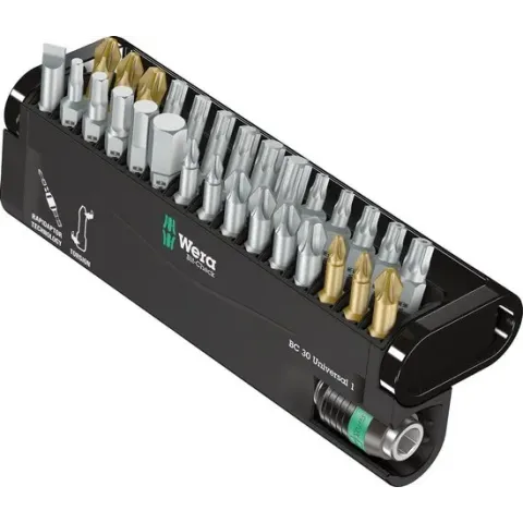 Wera 5056440001 30-delige Bit-Check Universal Bitset