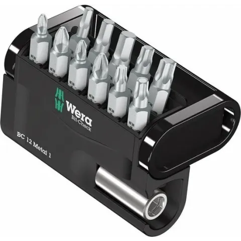 Wera 5057424001 12-delige Bit-Check 12 Metal 1 Bitset