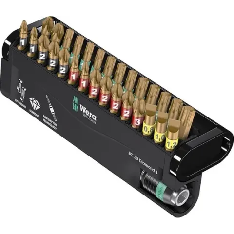Wera 5057431001 30-delige Bit-Check Diamond Bitset