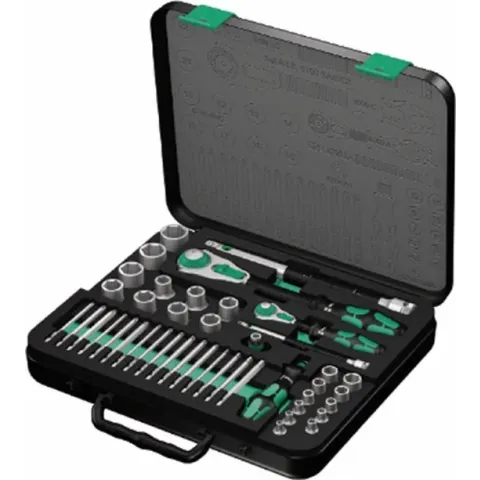 Wera 5160785001 43-delige Zyklop Speed Ratelset - Metrisch - 1/4" en 1/2"