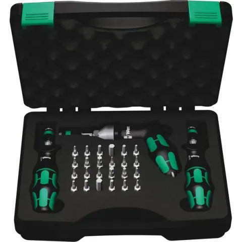 WERA 74404142 Kraftform torque screwdriver set 0.3 6.0 NM