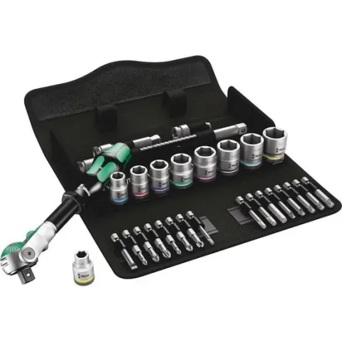 Wera 8100 SB 9 Zyklop Speed- ratelset, 3/8" aandrijving