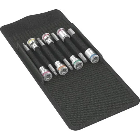 Wera 8740B HF Imperial 1Zyklop,3 bitdoppenset, binnenzeskant