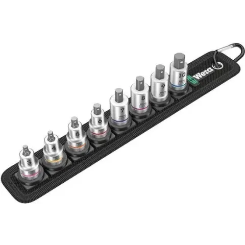 Wera Belt B 2 Zyklop bitdoppen- set, binnenzeskant, HF, 3/8