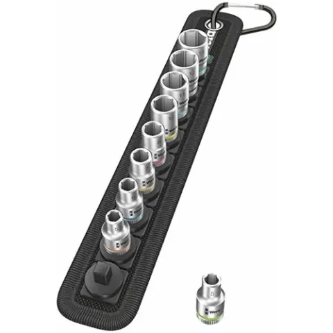 Wera Belt B 4 Zyklop Doppen set 9-delig, met 3/8" -aandrijving