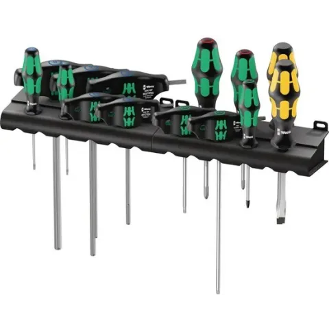 Wera Bicycle Big-Pack 1 Schroevendraaierset 14-delig Zeskant, TORX, Plat, Kruiskop Phillips