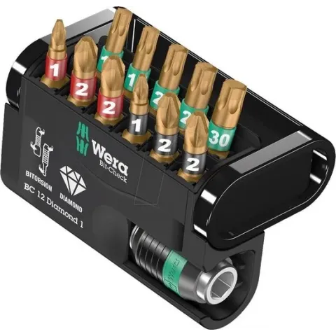 Wera Bit-check Diamond - Bitset - 12-delig