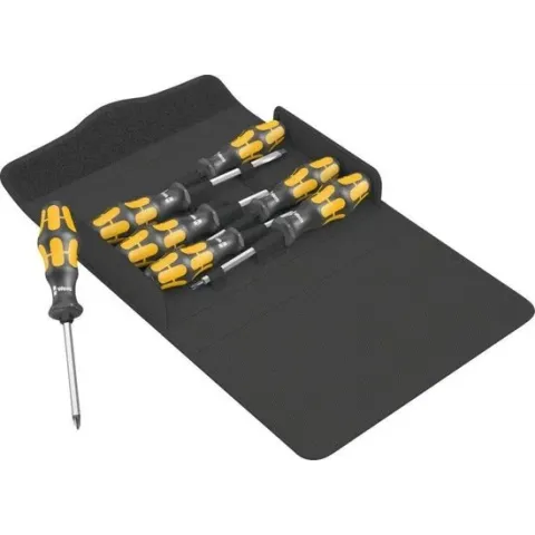 Wera Kraftform 900/7 Workshop Screwdriver Set 7-piece Phillips, Slot, Torx