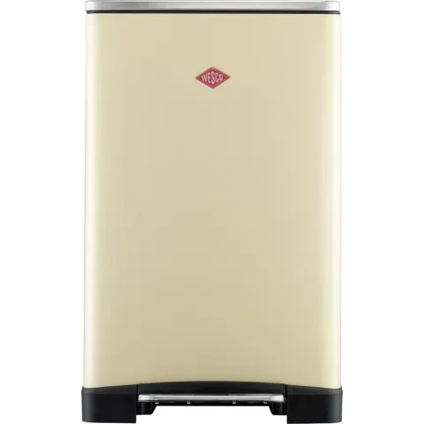 Wesco Big Double Boy Pedaalemmer - 18 l - Crème
