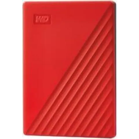 Western Digital My Passport externe harde schijf 4TB - Rood