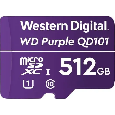 Western Digital WD Purple SC QD101 flashgeheugen 512 GB MicroSDXC Klasse 10