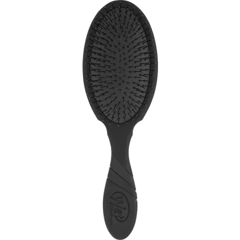 WetBrush PRO Detangler Black - Anti Klit Borstel - Haarverzorging & Hoofdhuidverzorging - Haarborstel voor het pijnvrij ontklitten van alle haartypen - Volwassenen & Kinderen - Zwart - 1 st.