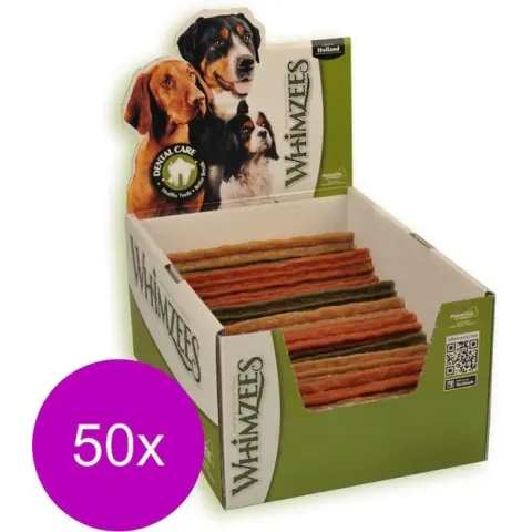 Whimzees Stix Large - Hondensnacks - 50 x 17.8 cm