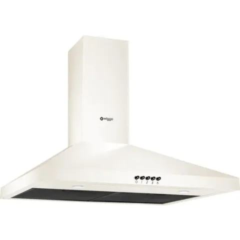 Wiggo WE-E643R(CB) - Wandschouw Afzuigkap - 60cm - Créme