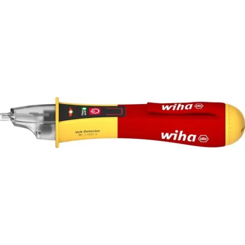Wiha 43798 spanningsdetector 90 - 1000 V Rood, Geel