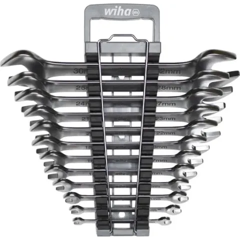 Wiha 44753 Dubbele steeksleutelset 13-delig 7 - 32 mm