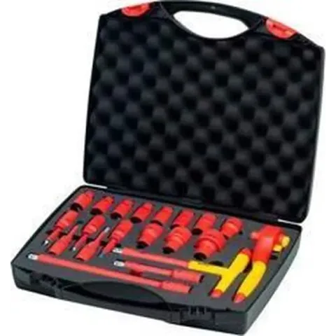 Wiha 7208NK2001 43024 Dopsleuteladapterset 20-delig