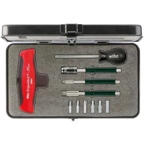 Wiha Drehm.Schraubendr.Set mit Quergriff