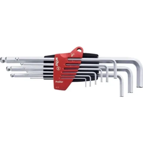 Wiha SB 369S9 9-delige Inbussleutelset in ProStar houder - 1,5-10mm