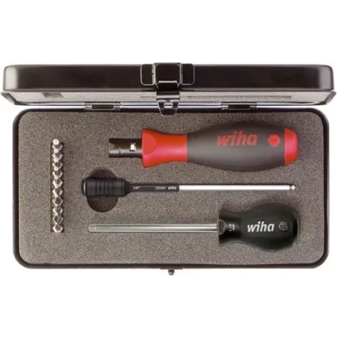 Wiha TorqueVario-S Werkplaats Momentschroevendraaierset 13-delig 1 - 5 Nm